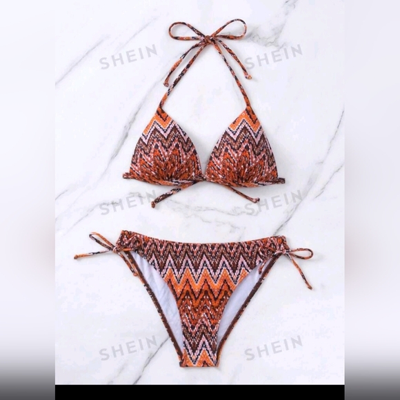 Boho Tribal 2 Piece Bikini (NWT) - Picture 4 of 4